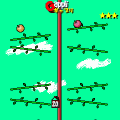 林檎たちの戦いの当時のゲーム画面