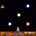 ジャンピングテイクオフの当時のゲーム画面