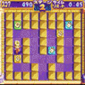 THEやる雀♪ジャンケン迷路の当時のゲーム画面