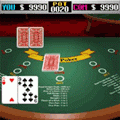７スタッドポーカーの当時のゲーム画面3