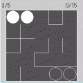 2BallMazeの当時のゲーム画面