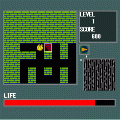 MazePanicの当時のゲーム画面