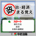政治経済まる覚えの当時のゲーム画面