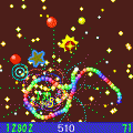 コメット☆カウボーイ2の当時のゲーム画面