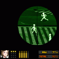 CIA狙撃捜査官の当時のゲーム画面