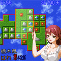 お天気パズルリツコさんの当時のゲーム画面2