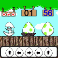 卵割の当時のゲーム画面