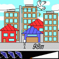 空からの贈り物の当時のゲーム画面