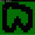 DotRaceの当時のゲーム画面