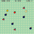FruitsFieldの当時のゲーム画面