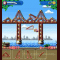 ブリッジブロックスの当時のゲーム画面
