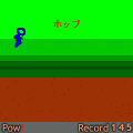ホップステップジャンプの当時のゲーム画面2