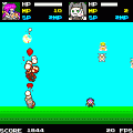 魔界横断セーブの旅 COMPACT FINAL DXの当時のゲーム画面