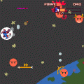 カーゴの逆襲の当時のゲーム画面
