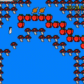 あきらの挑戦状♪２の当時のゲーム画面
