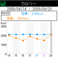 からだバランスNAVIの当時のゲーム画面3