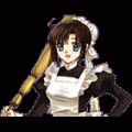 メイドさんの掃除の達人の当時のゲーム画面