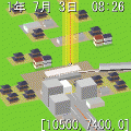 最強都市計画４の当時のゲーム画面