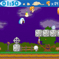 コーポップ -きのこちゃんのどきどきはろうぃんへいぼっく-の当時のゲーム画面