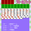 フリーセルファンの当時のゲーム画面