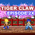TIGER CLAW EP2Xの当時のゲーム画面