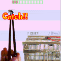 横カラ銀蠅の当時のゲーム画面