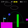 ジャンプボール３の当時のゲーム画面2