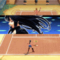ハイパーテニスの当時のゲーム画面4