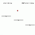 JumpBallの当時のゲーム画面