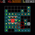 SQUARE CUBEの当時のゲーム画面